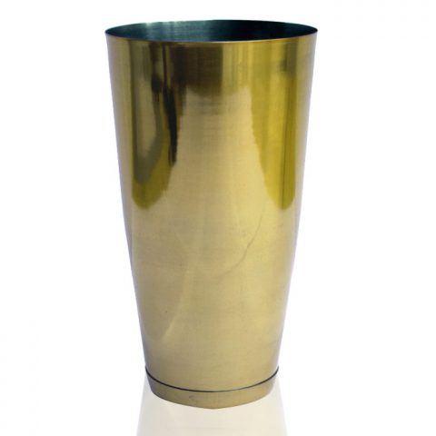 Bar Shaker Tin Stainless Steel Gold