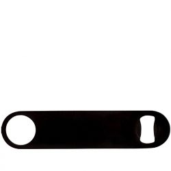 Flat Bottle Opener - Black