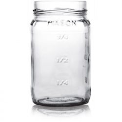 Mason Jar With Measurements