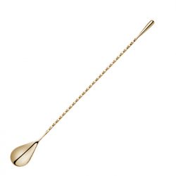 Bar Spoon Teardrop Gold