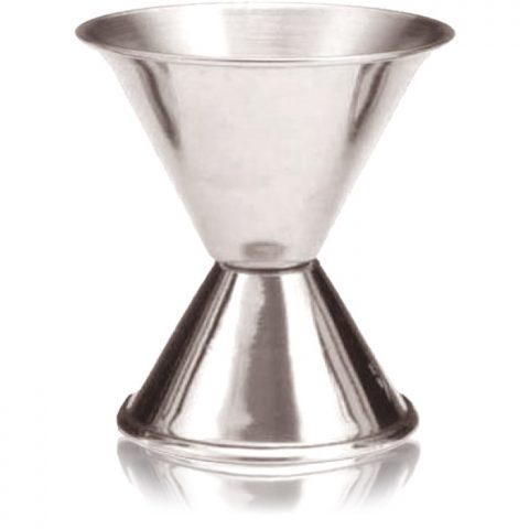 Jigger – “V” style Stainless Steel