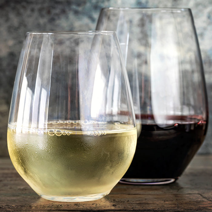 Stemless Wine Glasses