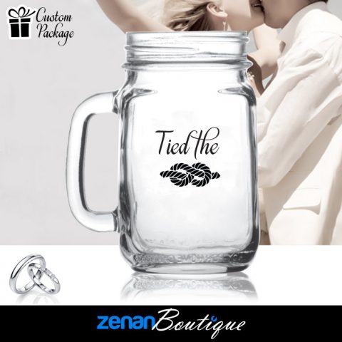 Wedding Boutique Packages - "Tied the Knot" on Mason Jar