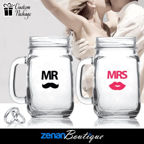 Wedding Boutique Packages - "Mr & Mrs" V2 on Mason Jar Wedding Boutique Packages - "Mr & Mrs" V2 on Mason Jar