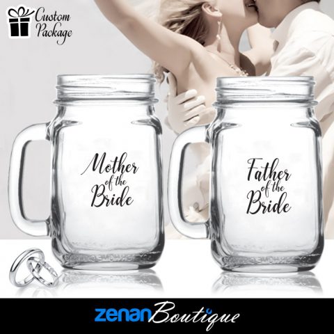 Wedding Boutique Packages - "mother & father of bride" on Mason Jar Wedding Boutique Packages - "mother & father of bride" on Mason Jar