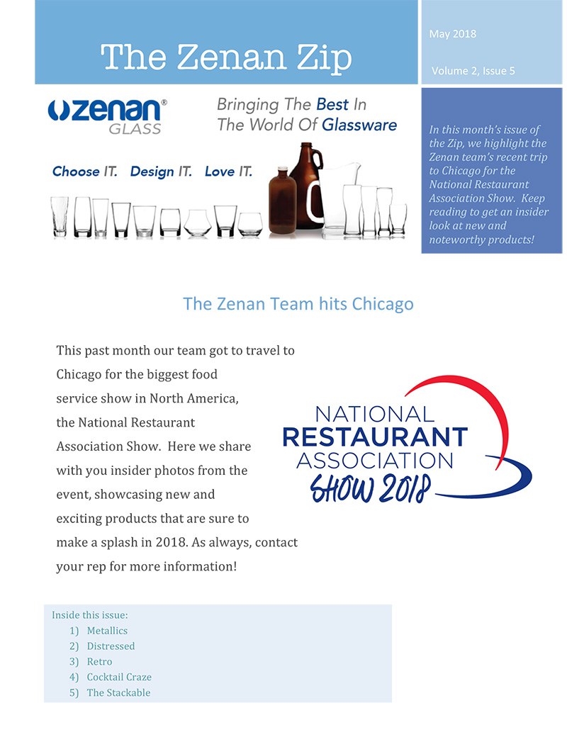 Zenan Zip - Issue 7, May 2018 - Page 1